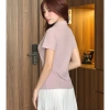 Áo Thun Polo Thể Thao Nữ UNIQ Basic Cotton Mềm Mịn In Logo Giá 246.376 VND 4