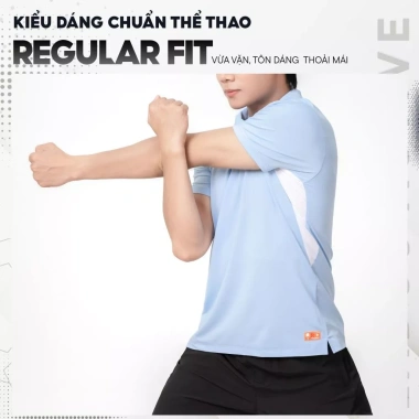 Áo Thun Polo Thể Thao Pickleball Nam LADOS-9.247 AIR DOUBLE Thông Hơi Co Giãn Mềm Màu Trẻ Trung Giá 162.000đ