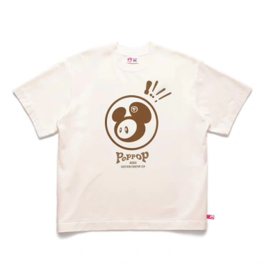 Áo Thun Poppop Mascot PP Tee Cream Newtag bọc chính hãng - Giá chỉ 280.000 VNĐ