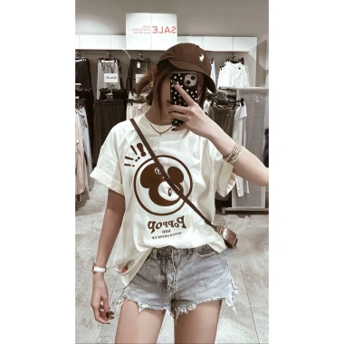 Áo Thun Poppop Mascot PP Tee Cream Newtag bọc chính hãng - Giá chỉ 280.000 VNĐ 9 Áo Thun Poppop Mascot PP Tee Cream Newtag bọc chính hãng - Giá chỉ 280.000 VNĐ 9
