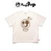 Áo Thun POPPOP Mascot PP Tee Unisex 100% Cotton Boxy Màu Cream Giá 450.000₫