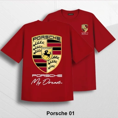 Áo Thun Porsche My Dream Kỹ Thuật Số 250GSM Cotton - Vải Xịn, RTOML, Giá Ưu Đãi 69.000 6