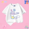 Áo thun & quần thun bé gái Cinnamoroll đen trắng - Cotton 15-40kg, chỉ 90.000₫