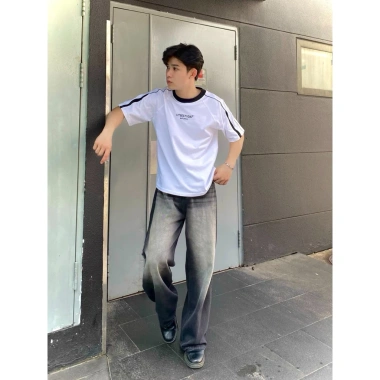 Áo Thun RINGER BOXY Đơn Giản Thêu UTEESTUDIO Unisex 100% Cotton Nam Nữ - Giá 165k 6 Áo Thun RINGER BOXY Đơn Giản Thêu UTEESTUDIO Unisex 100% Cotton Nam Nữ - Giá 165k 6