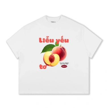 Áo Thun RTOML Boxy Unisex 250Gsm 100% Cotton Trái Cây Nhiệt Đới - Giá 69.000đ