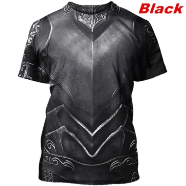 Áo Thun Samurai Armor Cosplay Vintage 3D Giáp Hiệp Sĩ Trung Cổ Nam - Thời Trang Dạo Phố Giá 70.200₫ 4