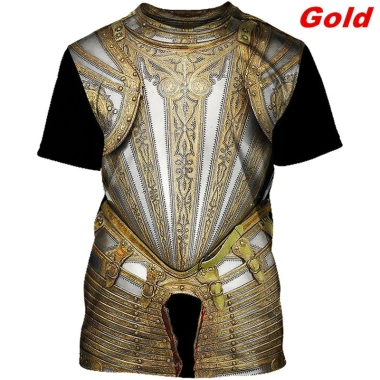 Áo Thun Samurai Armor Cosplay Vintage 3D Giáp Hiệp Sĩ Trung Cổ Nam - Thời Trang Dạo Phố Giá 70.200₫ 5