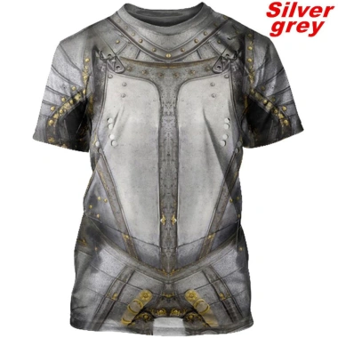 Áo Thun Samurai Armor Cosplay Vintage 3D Giáp Hiệp Sĩ Trung Cổ Nam - Thời Trang Dạo Phố Giá 70.200₫ 6