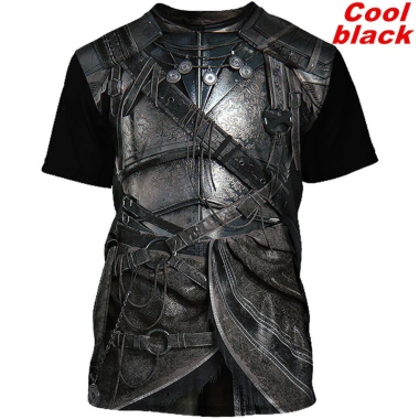 Áo Thun Samurai Armor Cosplay Vintage 3D Giáp Hiệp Sĩ Trung Cổ Nam - Thời Trang Dạo Phố Giá 70.200₫ 10