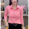 Áo Thun Sơ Mi Nữ Dài Tay Dáng Ôm - Polo Thu Đông Mã LG23 Giá chỉ 189,040₫ 3