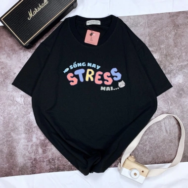 Áo thun Stress Mai Unisex Đủ Size Trendy Local Brand RTOML - Giao hàng 24h, Giá chỉ 69.000₫