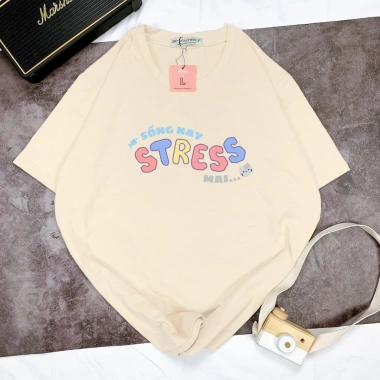 Áo thun Stress Mai Unisex Đủ Size Trendy Local Brand RTOML - Giao hàng 24h, Giá chỉ 69.000₫ 4 Áo thun Stress Mai Unisex Đủ Size Trendy Local Brand RTOML - Giao hàng 24h, Giá chỉ 69.000₫ 4