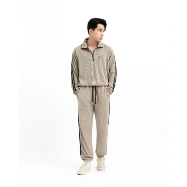 Áo thun sweater nam sọc dây kéo LADOS-9.186 thun tổ ong cao cấp trẻ trung dễ phối - 225k 8
