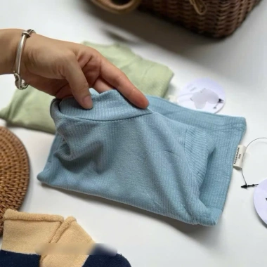 Áo Thun Tăm Cổ 3 Phân Minky Mom Cho Bé Trai và Bé Gái - Giá 105.000 Đ, Giảm Giá