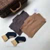 Áo Thun Tăm Cổ 3 Phân Minky Mom Cho Bé Trai và Bé Gái - Giá 105.000 Đ, Giảm Giá 8