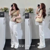 Áo Thun Tăm Cổ Lệch Kiểu Nhún Eo Tay Ngắn - Giá 213.000 VNĐ, Giảm Giá Sốc 13