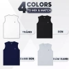 Áo thun tank top nam LADOS-9.181 vải poly mềm mịn co giãn - Giá 99.000, thích hợp tập gym, chạy bộ, đi chơi 2