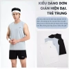 Áo thun tank top nam LADOS-9.181 vải poly mềm mịn co giãn - Giá 99.000, thích hợp tập gym, chạy bộ, đi chơi 6