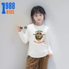 Áo thun tay dài bé gái 15-38kg chất borip in hình Labubu Marry Christmas mã Noel TED11 9