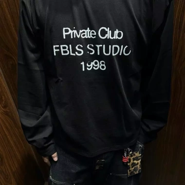 Áo thun tay dài FBLS PrivateClub - Longsleeve bigboxy vải dày, hình in sắc nét, giá chỉ 299.000₫