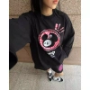 Áo Thun Tay Dài Poppop Mascot Họa Hình Leopard Cotton Boxy Full Zip Túi Tag Cổ Như Hình 229k 8