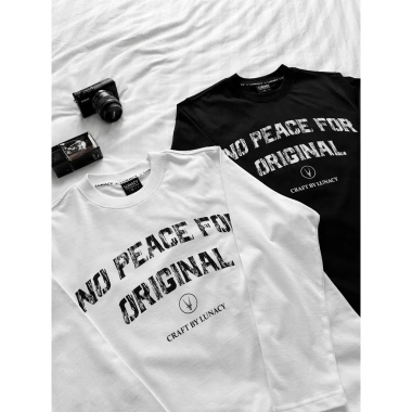 Áo Thun Tay Dài Unisex No Peace Longsleeve LUNACY Cotton Form Rộng Nam Nữ - Giá ưu đãi 264.000₫ 8 Áo Thun Tay Dài Unisex No Peace Longsleeve LUNACY Cotton Form Rộng Nam Nữ - Giá ưu đãi 264.000₫ 8