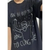 Áo Thun Tay Lỡ Unisex Cotton Form Rộng Oversize HUNEE 2.024 - Bạn Bị Đẹp Trai, Giá 59k 5