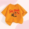 Áo thun tay ngắn cổ tròn gia đình công ty - Đủ size, Gia đình là số 1, 85.999 VND 2