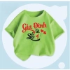 Áo thun tay ngắn cổ tròn gia đình công ty - Đủ size, Gia đình là số 1, 85.999 VND 4