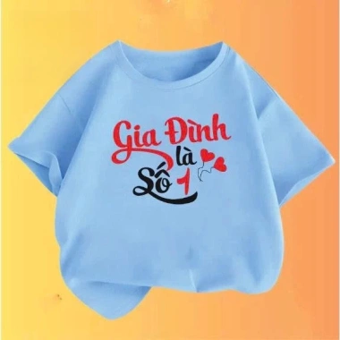 Áo thun tay ngắn cổ tròn gia đình công ty - Đủ size, Gia đình là số 1, 85.999 VND 6 Áo thun tay ngắn cổ tròn gia đình công ty - Đủ size, Gia đình là số 1, 85.999 VND 6