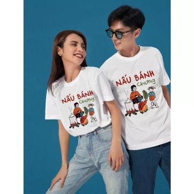 Áo thun tết 2.026 bính ngọ in bánh chưng Unisex cổ tròn cotton mềm mại, giá 115k