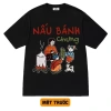 Áo thun tết 2.026 bính ngọ in bánh chưng Unisex cổ tròn cotton mềm mại, giá 115k 7