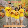 Áo thun Tết 2.026 cotton mềm mịn màu vàng, đủ size cho gia đình, cặp đôi, nhóm, nhiều mẫu SGY262 giảm còn 77.000 VND 7