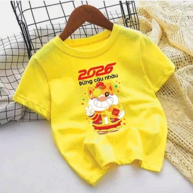 Áo Thun Tết 2.026 Dreamy Baby Đừng Càu Nhàu cho Bé - Full Size, Giao COD, Giảm 17%