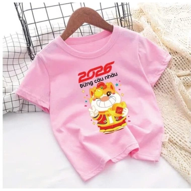 Áo Thun Tết 2.026 Dreamy Baby Đừng Càu Nhàu cho Bé - Full Size, Giao COD, Giảm 17%