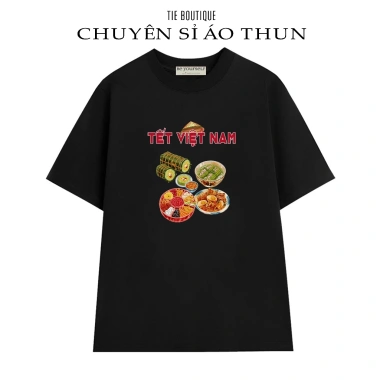 Áo thun Tết 2.026 Nam Nữ Đủ Size In Hình Bánh Mứt & Bánh Chưng Giá 145k 10