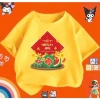 Áo thun Tết bé & gia đình in bánh trưng tết bình an đủ màu đủ size siêu đẹp giá 60k 5