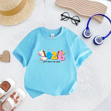 Áo thun Tết Bính Ngọ 2.026 Unisex đủ size 7-90kg, đủ màu cho cả gia đình - SSSHOP 4 Áo thun Tết Bính Ngọ 2.026 Unisex đủ size 7-90kg, đủ màu cho cả gia đình - SSSHOP 4