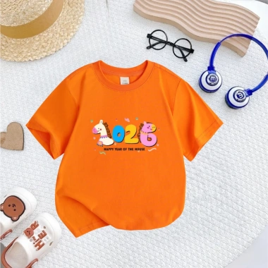 Áo thun Tết Bính Ngọ 2.026 Unisex đủ size 7-90kg, đủ màu cho cả gia đình - SSSHOP