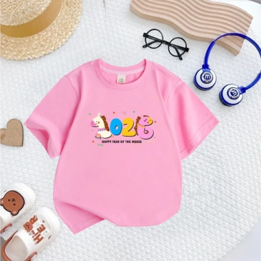 Áo thun Tết Bính Ngọ 2.026 Unisex đủ size 7-90kg, đủ màu cho cả gia đình - SSSHOP