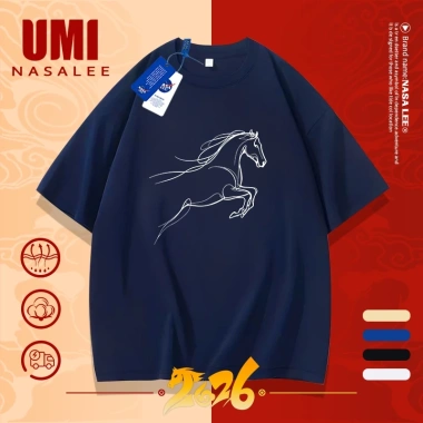 Áo thun Tết NASA ngựa cotton đỏ giao hàng trong ngày - giá 130k phong cách thời thượng 3 Áo thun Tết NASA ngựa cotton đỏ giao hàng trong ngày - giá 130k phong cách thời thượng 3