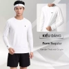 Áo thun thể thao dài tay nam LADOS-9.182 chất thun poly siêu co giãn, 117k 5