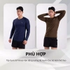 Áo thun thể thao dài tay nam LADOS-9.182 chất thun poly siêu co giãn, 117k 7