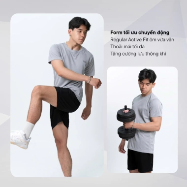 Áo thun thể thao nam LADOS-9.222 thun Sport Mesh lưới mè thông thoáng – 90.000₫ 3