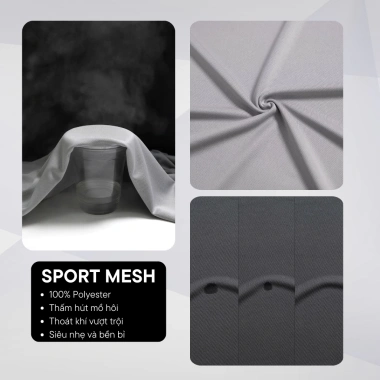 Áo thun thể thao nam LADOS-9.222 thun Sport Mesh lưới mè thông thoáng – 90.000₫ 5