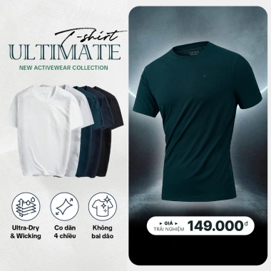 Áo Thun Thể Thao Nam TORANO Ngắn Tay Trơn Cổ Tròn Mềm Co Giãn, Basic Thể Thao - Giá 250k (Giảm 25%) 3 Áo Thun Thể Thao Nam TORANO Ngắn Tay Trơn Cổ Tròn Mềm Co Giãn, Basic Thể Thao - Giá 250k (Giảm 25%) 3