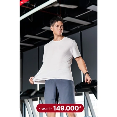Áo Thun Thể Thao Nam TORANO Ngắn Tay Trơn Cổ Tròn Mềm Co Giãn, Basic Thể Thao - Giá 250k (Giảm 25%)