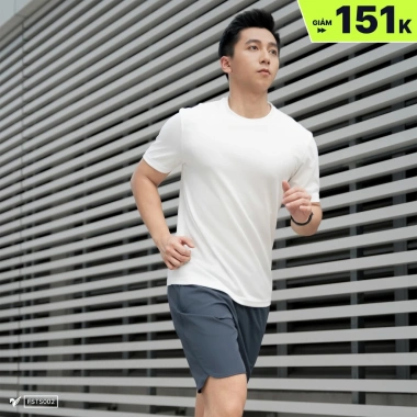 Áo Thun Thể Thao Nam TORANO Ngắn Tay Trơn Cổ Tròn Mềm Co Giãn, Basic Thể Thao - Giá 250k (Giảm 25%) 7 Áo Thun Thể Thao Nam TORANO Ngắn Tay Trơn Cổ Tròn Mềm Co Giãn, Basic Thể Thao - Giá 250k (Giảm 25%) 7