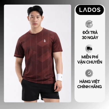 Áo Thun Thể Thao Pace Runner LADOS-9.263 - Thun Mè Vuông Co Giãn, Thấm Hút Mồ Hôi, Thoải mái