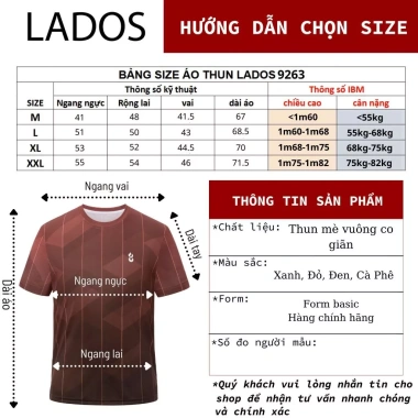 Áo Thun Thể Thao Pace Runner LADOS-9.263 - Thun Mè Vuông Co Giãn, Thấm Hút Mồ Hôi, Thoải mái